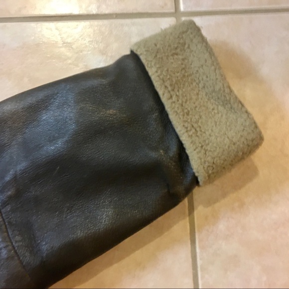 Brown Leather Jacket - Picture 6 of 10